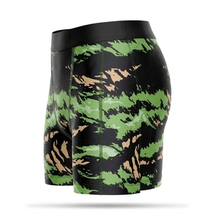 <b>Men's</b> High Waist <b>Compression</b> <b>Shorts</b> Quick Dry Spandex Polyester <b>Short</b> <b>Shorts</b> Casual Sporty Gym Training - Product Image 4
