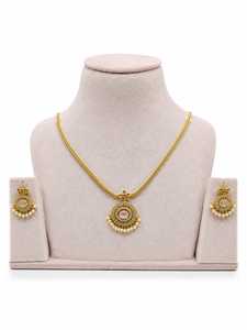 Conjunto de Collar y Pendientes de Cristal Chapado en Oro, Joyería de Boda para Mujer, Estilo Clásico, Corte de Pera, Conjuntos de Joyería de Aleación con Pedrería - Product Image 4