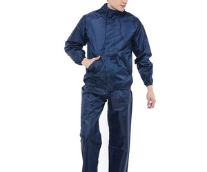 Coupe-vent de sport léger et imperméable en nylon imprimé à manches longues pour homme, avec capuche, respirant, séchage rapide, réversible 2-en-1 - Product Image 4