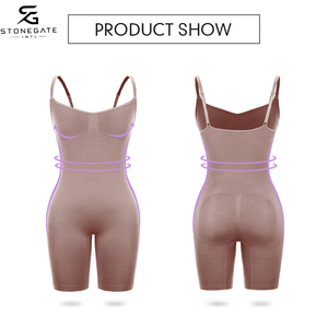 OEM ODM <b>Women's</b> Plus Size Shaping Bodysuit with Adjustable Front Hooks Firm Control and Comfortable Stretch Fabric Supplier 2026 - Product Image 3