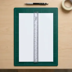 Regla Recta Transparente Vikas de 30 cm de Excelente Calidad, Escala de Medición de Plástico Resistente para Estudiantes, Escuela, Universidad y Oficina - Product Image 5