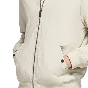 Men's Safari Jacket Woolen Fabric Breathable Lightweight Windproof Winter Stand Collar Loose Fit Streetwear - Product Image 3