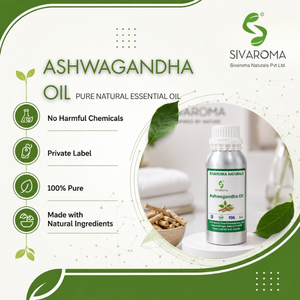Aceite de Ashwagandha Premium para Suministro a Granel, Origen Botánico, Formulaciones para Cuidado Personal, Productos para el Cuidado del Cabello, Cosméticos - Product Image 1