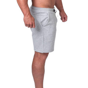 Nuevos pantalones cortos de hombre lisos teñidos, pantalones cortos casuales de verano con cintura elástica y cordón ajustable, pantalones cortos deportivos para correr con bolsillos. - Product Image 6