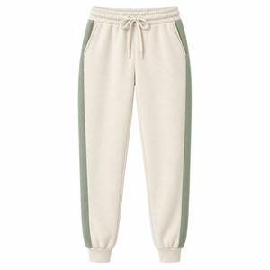 OEM/ODM Custom Made <b>Fleece</b> Regular Fit <b>Women</b> Casual Winter Lace Sweatpants Fashionable Solid Color <b>Joggers</b> - Product Image 3
