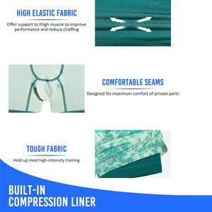 Shorts de Playa para Hombre Drain Sports, Estilo Tie Dye, Secado Rápido, Cintura con Cordón, Diseño Casual, Estampado Verde - Product Image 2