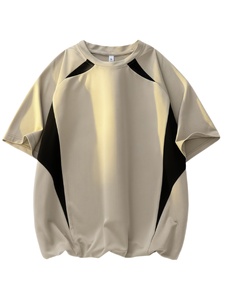 Conjunto de Camiseta y Pantalones Cortos de Verano para Hombre con Logotipo Personalizado OEM, Ropa Deportiva Informal de Algodón Ligero, Conjunto de 2 Piezas, Estilo Urbano, Fitness, Gimnasio - Product Image 4