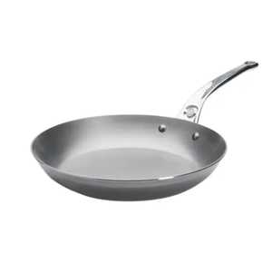 Poêle à frire antiadhésive en fonte avec poignée en plastique, compatible induction, écologique et durable - Product Image 2