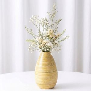 Jarrones de Bambú Natural Hechos a Mano, Porta Flores Decorativos para Decoración del Hogar, Proveedor Mayorista con Servicio Personalizado - Product Image 6