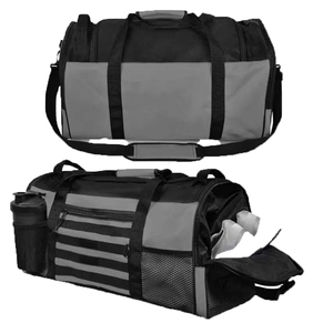 Bolsa Deportiva Unisex de Nailon, 30-40L, Gran Capacidad, Diseño a Rayas, Cierre de Cremallera, Compartimento Interior, Correa Ajustable, Venta al Por Mayor - Product Image 3