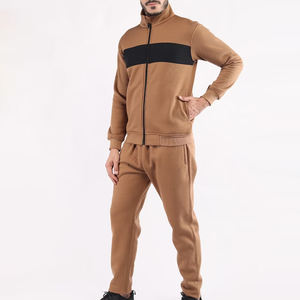 ชุดวอร์มลำลองฤดูหนาวปี 2026 ราคาโรงงาน ชุดแจ็คเก็ตซิปแบบสวมใส่สบาย ผลิตจากโพลีเอสเตอร์ พร้อมปักโลโก้ตามสั่ง สำหรับผู้ชาย - Product Image 3