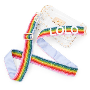 Correa para Bolso LOLO Hecha a Mano con Cuentas Ajustables, Profesional, Impermeable, Duradera, Ecológica, Portátil, Personalizada con Cuentas de Arcoíris - Product Image 4