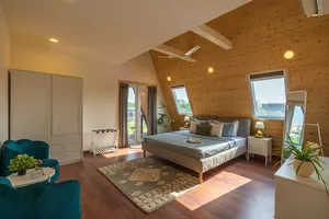 บ้านพักตากอากาศแบบโครงสร้างเหล็กสองชั้น 4 ห้องนอน - Product Image 1