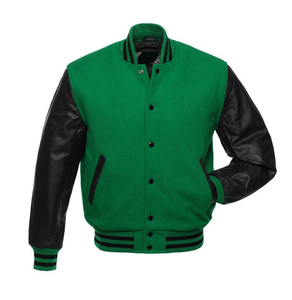 New Top Trending Custom Wool <b>Long</b> Sleeve Cotton Chenille Embroidered Logo Streetwear Unisex Varsity <b>Jacket</b> - Product Image 3