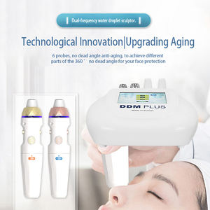 Appareil de beauté portable de bureau coréen ABS anti-âge pour le soin du cuir chevelu, technologie à ultrasons, lifting par goutte d'eau à fréquence variable - Product Image 2