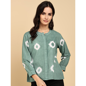 Camisa Formal de Mujer de Corte Ajustado y Súper Calidad, Estilo Moderno y Ligero, de Fabricante Indio a Bajo Precio - Product Image 1