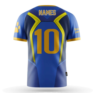 Nouveau design, taille personnalisée, maillots de football rétro sublimés pour équipes nationales, maillot de football personnalisé de couleur unie - Product Image 2