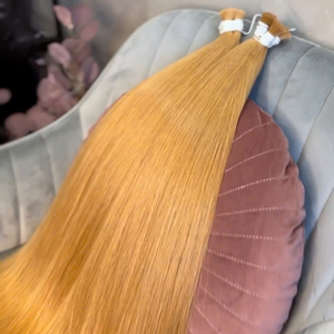 Venta al por mayor de fábrica: Extensiones de cabello vietnamita a granel con textura personalizada y colores a medida, de 10 a 34 pulgadas de longitud. - Product Image 6
