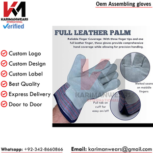 Gants de travail robustes, gants de sécurité anti-coupure pour les travailleurs industriels, vente en gros OEM - Product Image 5