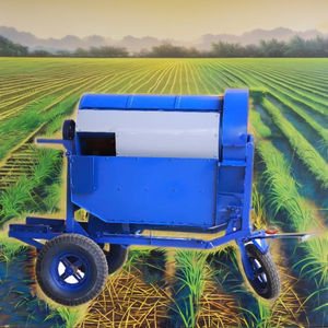 Máquina trilladora de arroz de alta productividad, 1500 kg/h, componente de núcleo de motor para cosechar granos de trigo, producto desgranador de África - Product Image 1
