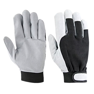Safety Work Construction Goat Skin Leather Assembling Industrial Gloves New Design Professional Fireproof Soft Driver Gloves - Product Image 1