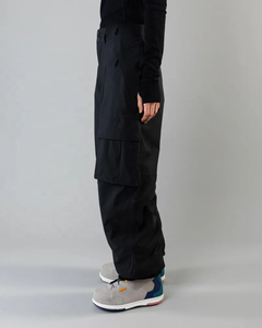 Men's Waterproof Windproof Ski Pants Baggy Snowboarding Trousers Cargo Pocket <b>Outdoor</b> Winter Wear Fleece <b>Lined</b> Ski Pants - Product Image 5