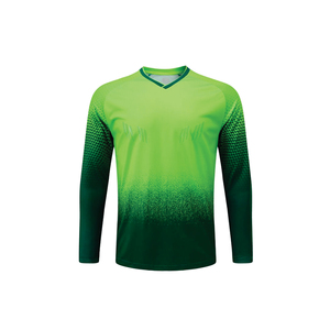 Maillots de gardien de but de football unisexes 100% polyester, respirants, légers, antibactériens, avec technologie de découpe automatisée - Product Image 5