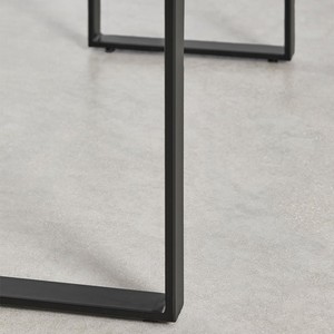 Vandana Terra Hexa mango wood and iron <b>console</b> <b>table</b> - Product Image 6