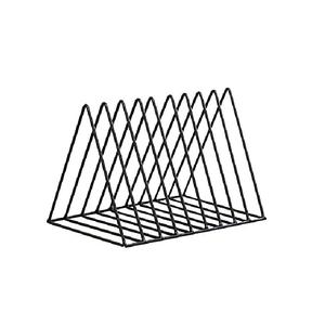 Metal Book Stand for Study Table Iron Desk Organizer for Books Files <b>Magazines</b> Tabletop <b>Storage</b> Rack for Home Office - Product Image 1