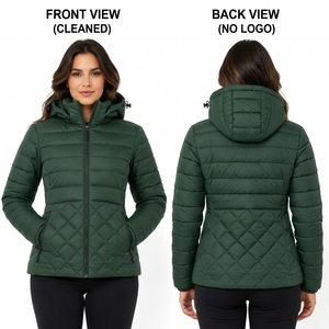 Women Puffer <b>Jacket</b> Professional Outdoor Apparel Women Puffer <b>Jacket</b> Designed With Warm Insulation Wind Resistant Construction - Product Image 6