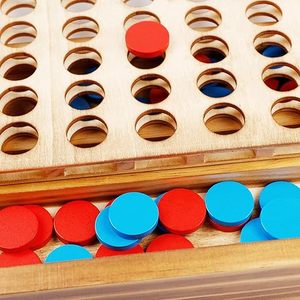 Wooden Tic Tac Toe Game Classic Strategy Board Game for Home Decor Family Fun - Product Image 5