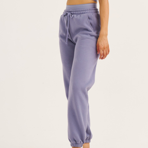Women’s Relaxed Fit <b>Fleece</b> <b>Jogger</b> Pants With Elastic Cuffs Adjustable Drawstring Waist And Soft Casual Lounge Style - Product Image 6