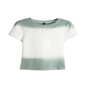 Camiseta de cuello redondo Smart Look 100% algodón para niñas disponible en diferentes métodos de impresión y materiales seleccionados a mano para la venta - Product Image 1