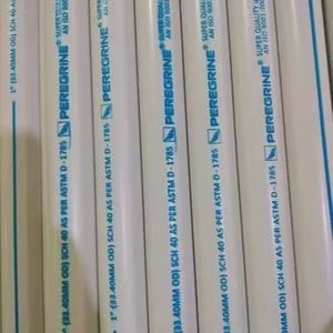 Tubería de Drenaje de UPVC de 3 Metros de Longitud, Tipo B, Rígida, para Descarga de Aguas Residuales Subterráneas, Alto Rendimiento, 90 mm, Gris - Product Image 1