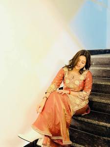 Conjunto de Salwar Kameez Étnico Moderno para Mujer, con Dupatta de Seda Bordada, Traje Tradicional para Fiestas, Graduaciones, Diwali y Bodas - Product Image 3