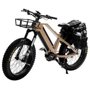Vélo électrique tout-terrain 750w G510 avec moteur central, pneus 26X4.0, 1000w Bafang M620, suspension intégrale, vélo de montagne électrique - Product Image 3