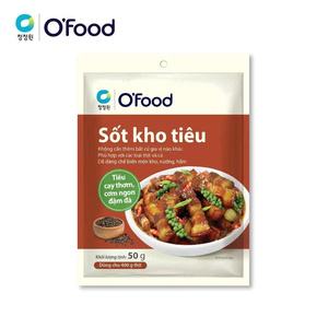 O’food Korean Braised Pork Cooking <b>Sauce</b> 50g Peppercorn Ready to Use Marinade Wholesale Supply - Product Image 1