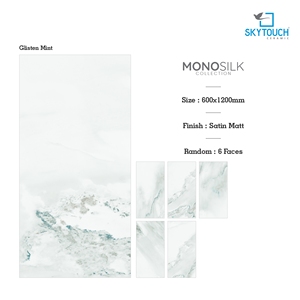 Carreaux de sol et de mur en porcelaine pour usage intérieur, salon, isolation thermique directe, finition mate polie, 600*1200 - Product Image 2