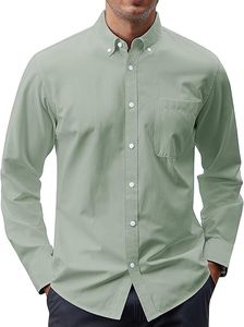 เสื้อเชิ้ตผู้ชาย Matrix Weave รุ่น Oxford แบบลำลอง ปกติดกระดุม แขนยาว มีกระเป๋าเสื้อ รุ่น 2026 Signature Elite Edition - Product Image 6