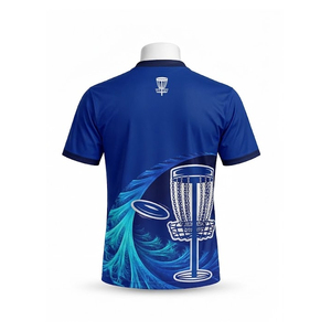 Maillot de golf disc personnalisé léger, respirant et anti-humidité pour l'entraînement, la compétition et les matchs – Vêtements de sport d'équipe OEM/ODM - Product Image 4