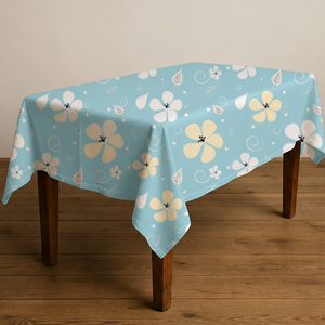 Simple Decorative Cotton <b>Table</b> <b>Cloth</b> Stylish Elegant & Long-Lasting Fabric Dining <b>Table</b> <b>Cover</b> - Product Image 2