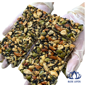 BEST-SELLER |   Tarte aux noix caramélisées, amandes et noix de cajou, croustillante, préparation de boulangerie, dessert, pour le goûter, fourniture pour fêtes, Vietnam Cup - Product Image 6