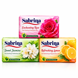 สบาริน่า บิวตี้ บาร์ โซป 150 กรัม กลิ่นกุหลาบหอมหวาน มะลิสดชื่น เลมอน - Product Image 1