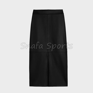 Faldas de Cuero para Mujer de Alta Calidad, Logotipo Personalizado, Faldas de Cuero para Mujer Más Vendidas, Estilo Urbano, Nueva Falda Moderna - Product Image 5
