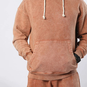 Nouveau Sweat à Capuche Homme Coupe Slim Col Rond 100% Coton Brodé en Polaire Tricotée avec Cordon Personnalisé Décontracté 2026 - Product Image 5