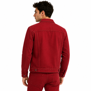 Chaqueta Vaquera de Invierno para Hombre, de Alta Calidad, Duradera, Cómoda, Estilo Atemporal, para Uso Diario, Casual, Urbana, de Viaje, Personalizable - Product Image 3