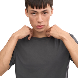 เสื้อยืดคอกลมแขนสั้นผู้ชายทรงปกติ ผ้าเจอร์ซีย์เรียบ ใส่ได้ทุกวัน รับผลิตเสื้อผ้าตามสั่ง ขายส่งจากโรงงาน - Product Image 6