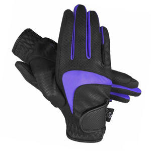 Gants d'équitation respirants personnalisés pour femmes, pour sports de plein air et courses équestres, design 2024, vente en gros - Product Image 6