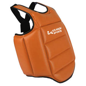 Créez votre propre logo – Matériel 100 % cuir – Prix raisonnable – Protection corporelle pour entraînement de boxe – En vente - Product Image 4