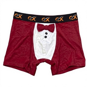 กางเกงบ็อกเซอร์ชาย Climax Apparel รุ่นใหม่ ระบายอากาศได้ดี ไม่เลื่อนขึ้น ผ้าเนื้อนุ่ม โลโก้ที่ขอบเอว ราคาโรงงาน ODM - Product Image 1